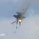 Watch: Moment two fighter jets collide mid-air during US air show