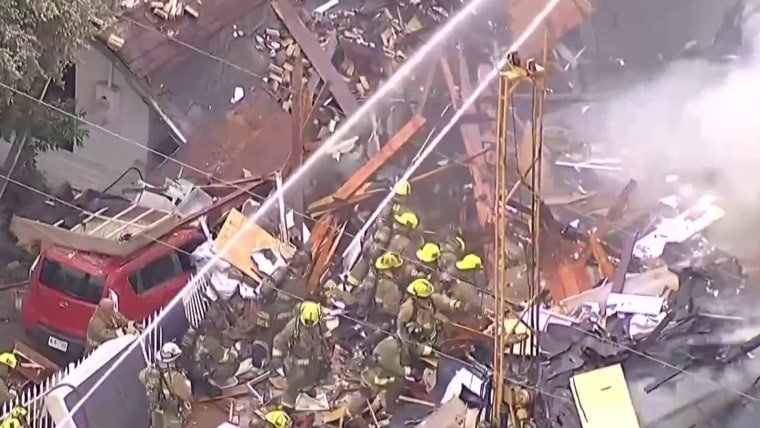 At least 11 people unaccounted for after explosion at apartment building in Dallas