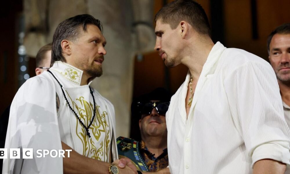 Usyk vs Verhoeven: Eddie Hearn describes challenger as not a normal man