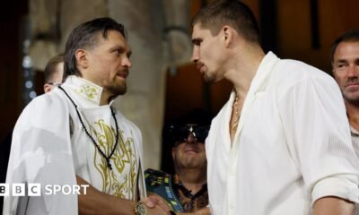 Usyk vs Verhoeven: Eddie Hearn describes challenger as not a normal man