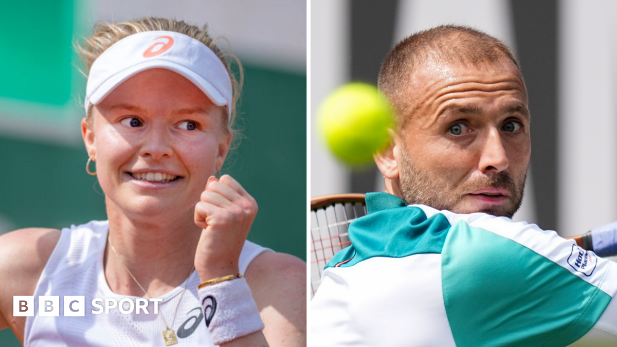 French Open qualifying 2026: Harriet Dart fights back to reach second round but Dan Evans out