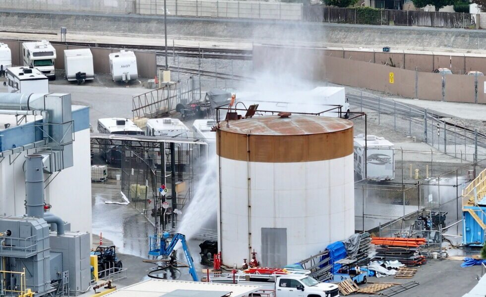 40,000 people under evacuation orders for a chemical tank leak in Southern California