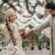 At this wedding in Mumbai, the bride wore an heirloom necklace from the 1800s for her nikkah