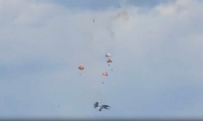 Midair collision between two jets at air show prompts Idaho Air Force base lockdown