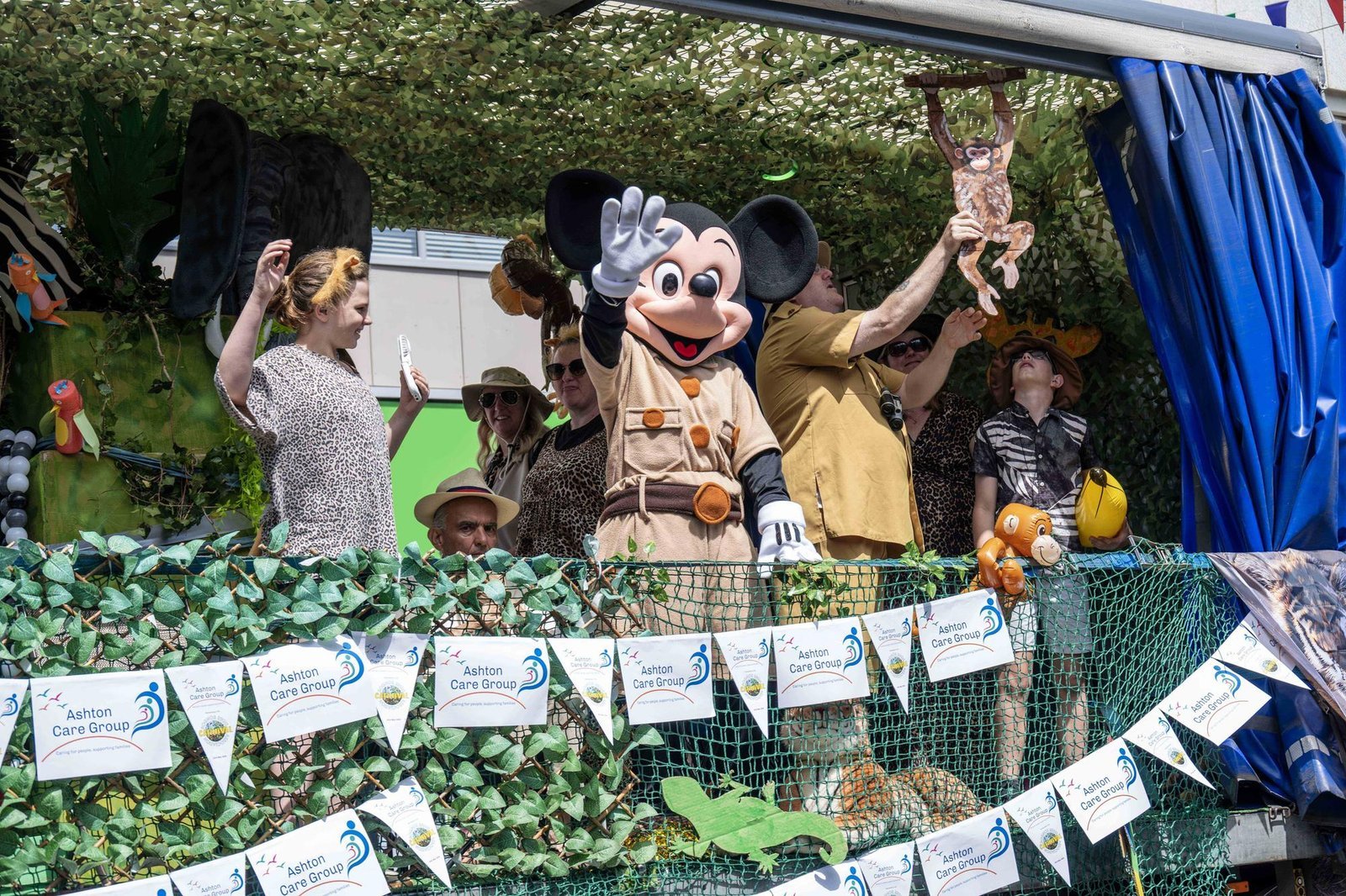 Mickey Mouse adds Disneyland vibes to Bognor Regis Carnival