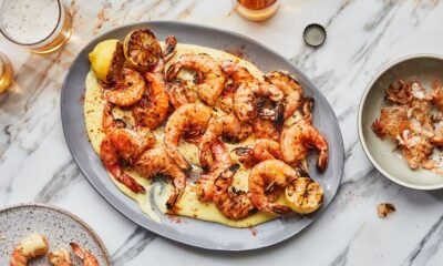 Sizzling Shrimp Fajitas