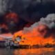 Massive fire engulfs residential area in the Philippine capital