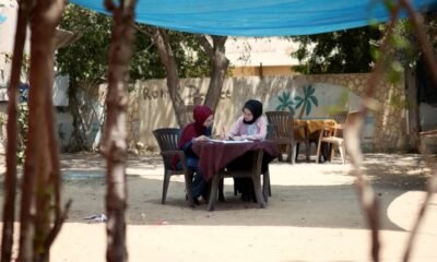 Gaza sisters win Earth Prize for turning war rubble into bricks