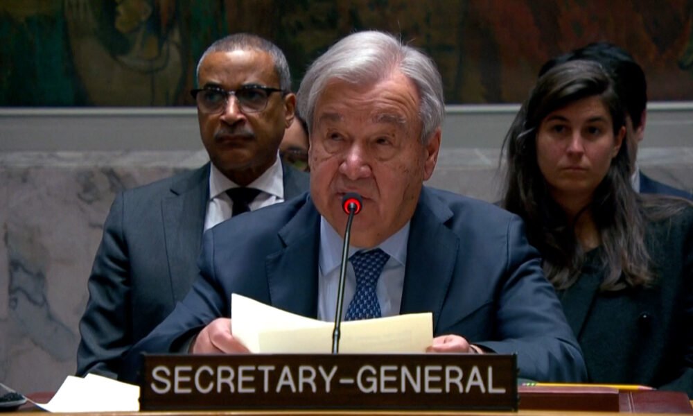 UN chief deeply concerned by Moscow plan for Kyiv strikes