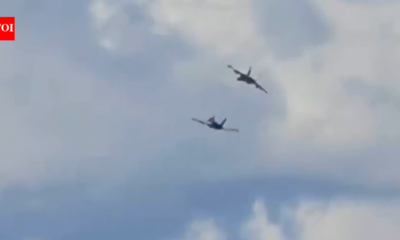 Two EA-18 fighter jets collide mid-air during Idaho air show; video captures crash