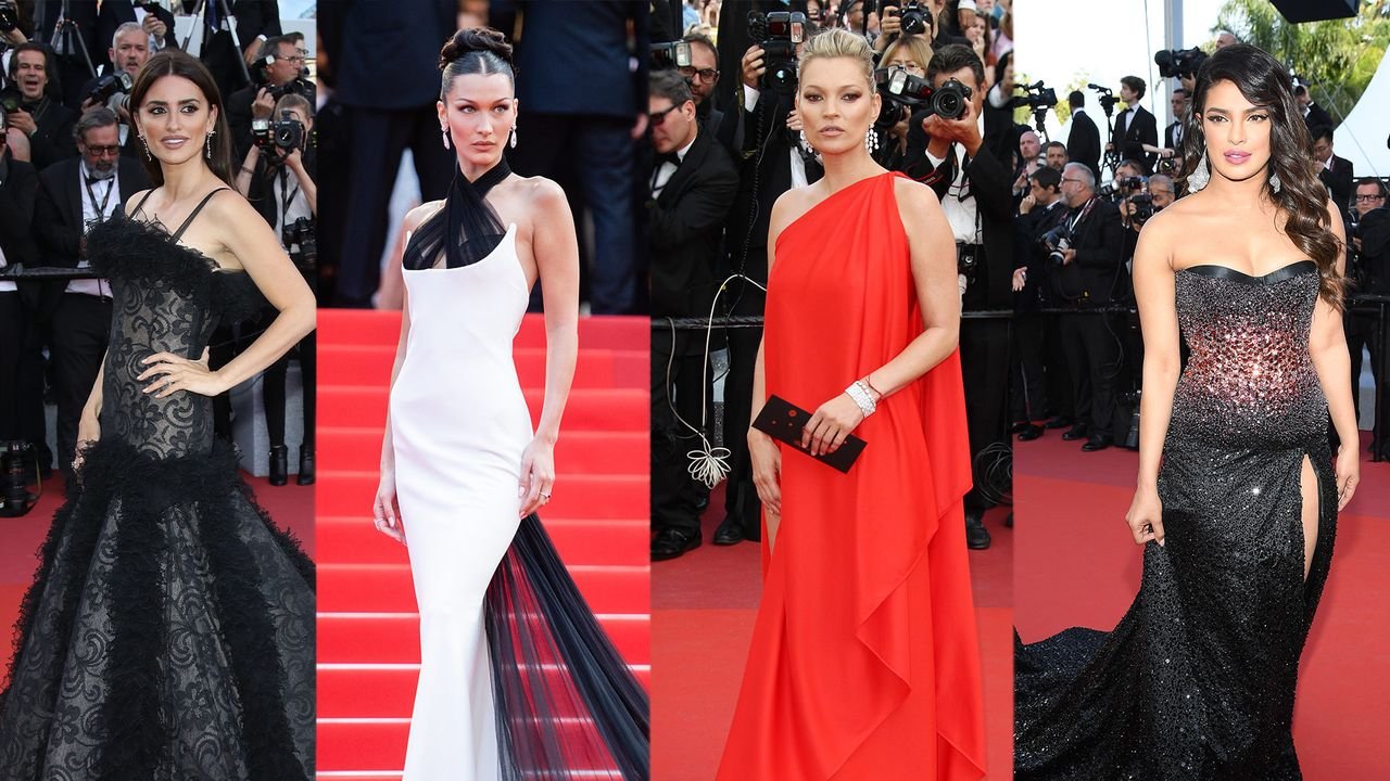 23 of the best vintage dresses to have graced the Cannes red carpet