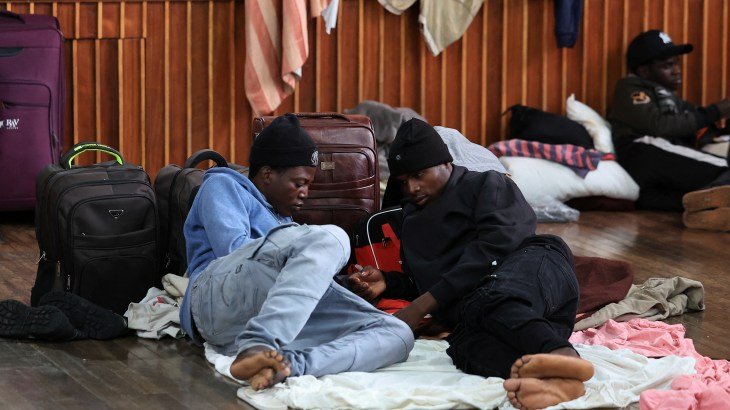 Fearful foreign nationals in South Africa forced out of their homes