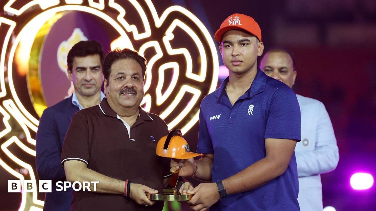 Vaibhav Sooryavanshi: Teenager, 15, wins car for IPL season achievements