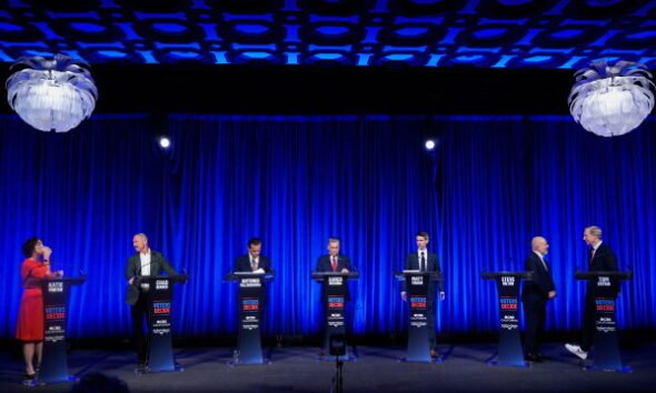 Contests for California governor and LA mayor head toward primary election with no clear leaders