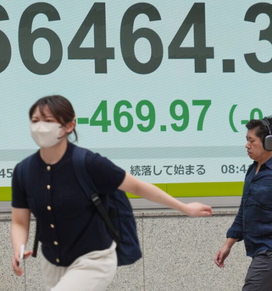 Asian shares mostly slip as latest fighting undermines the US-Iran ceasefire