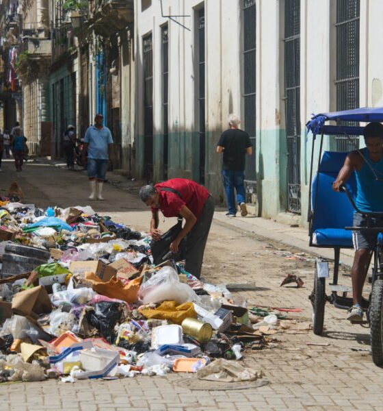 A garbage crisis engulfs Havana as fuel shortages stall trash pickup