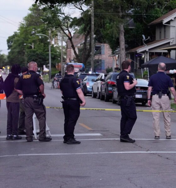 At least 12 people shot at an Ohio festival and a search for suspects is still ongoing, police say