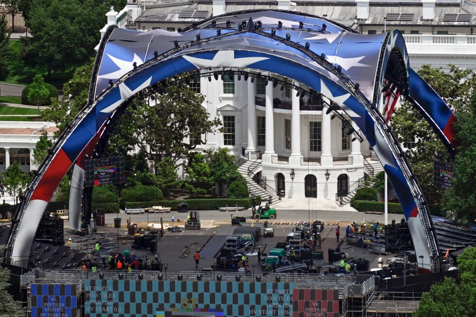 Lawsuit seeks to stop the UFC fight on the White House South Lawn for Trumps birthday