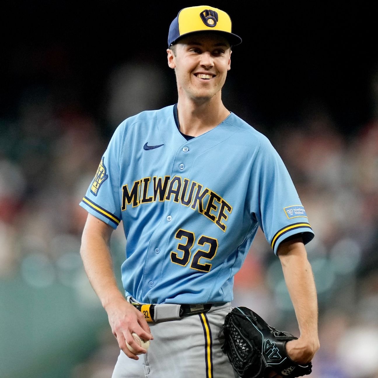 Brewers Misiorowski throws 103.7 mph pitch to set starter record