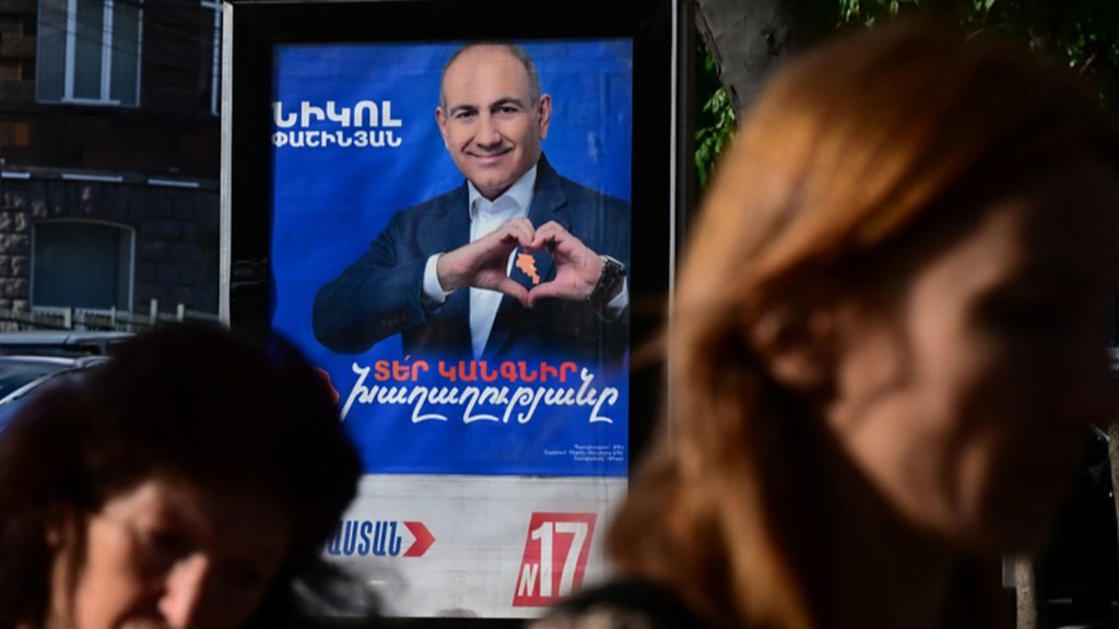 Fake videos of actors target Armenia election
