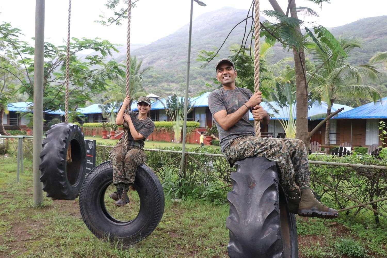 I went to a military-themed resort in Lonavala to learn how not to panic
