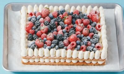 Berries and Cream Mille-Feuille